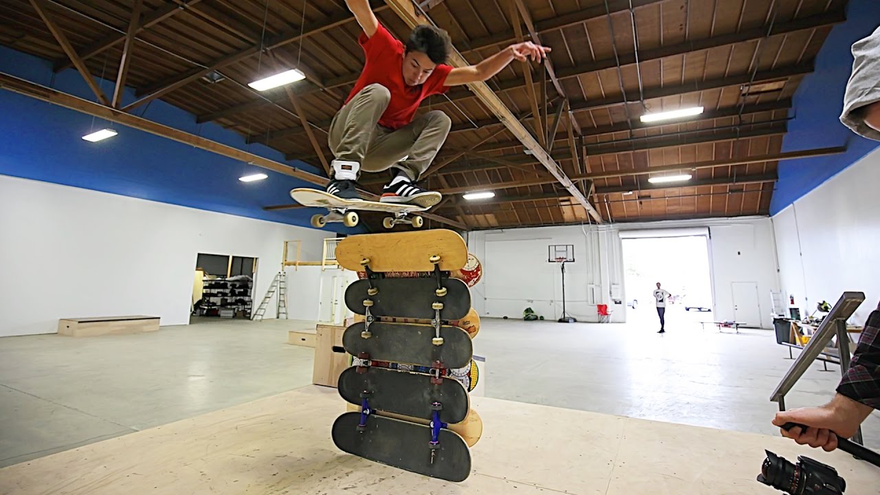 THE BRAILLE HOUSE HIGH OLLIE CHALLENGE!