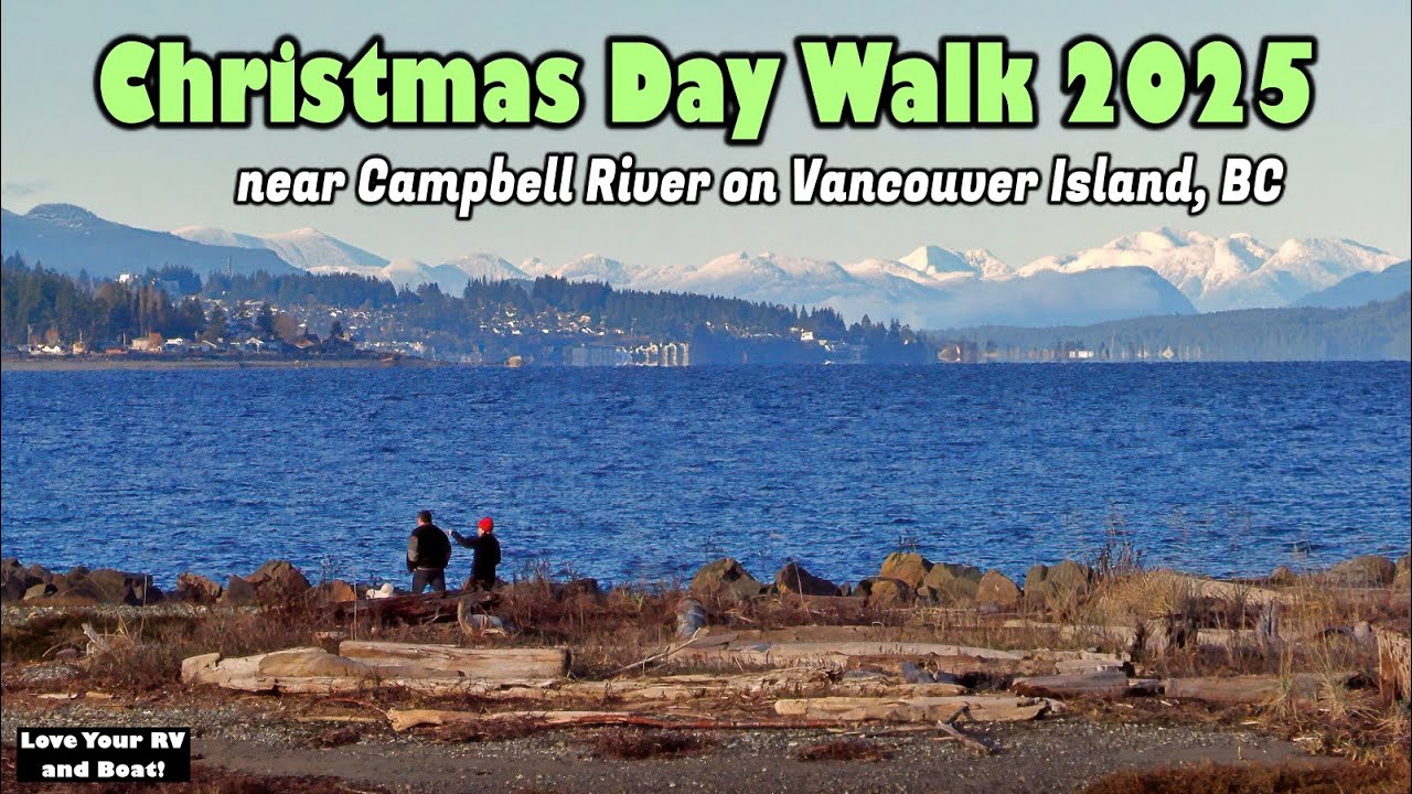 Nature Break - Footage from our Christmas Day Walk 2025 Vancouver Island, British Columbia