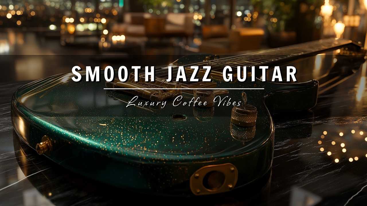Smooth Jazz Guitar Music - Luxury Cafe Vibes &bull; Relaxing Guitar Music for Cafe, Study & Work