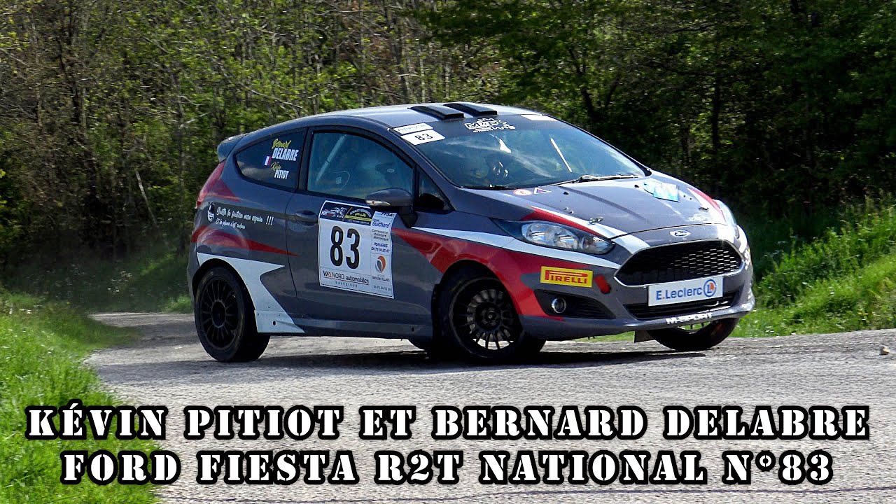 Rallye du Bassin Annonéen 2025 - Ford Fiesta R2T National N°83 - Kévin PITIOT et Bernard DELABRE