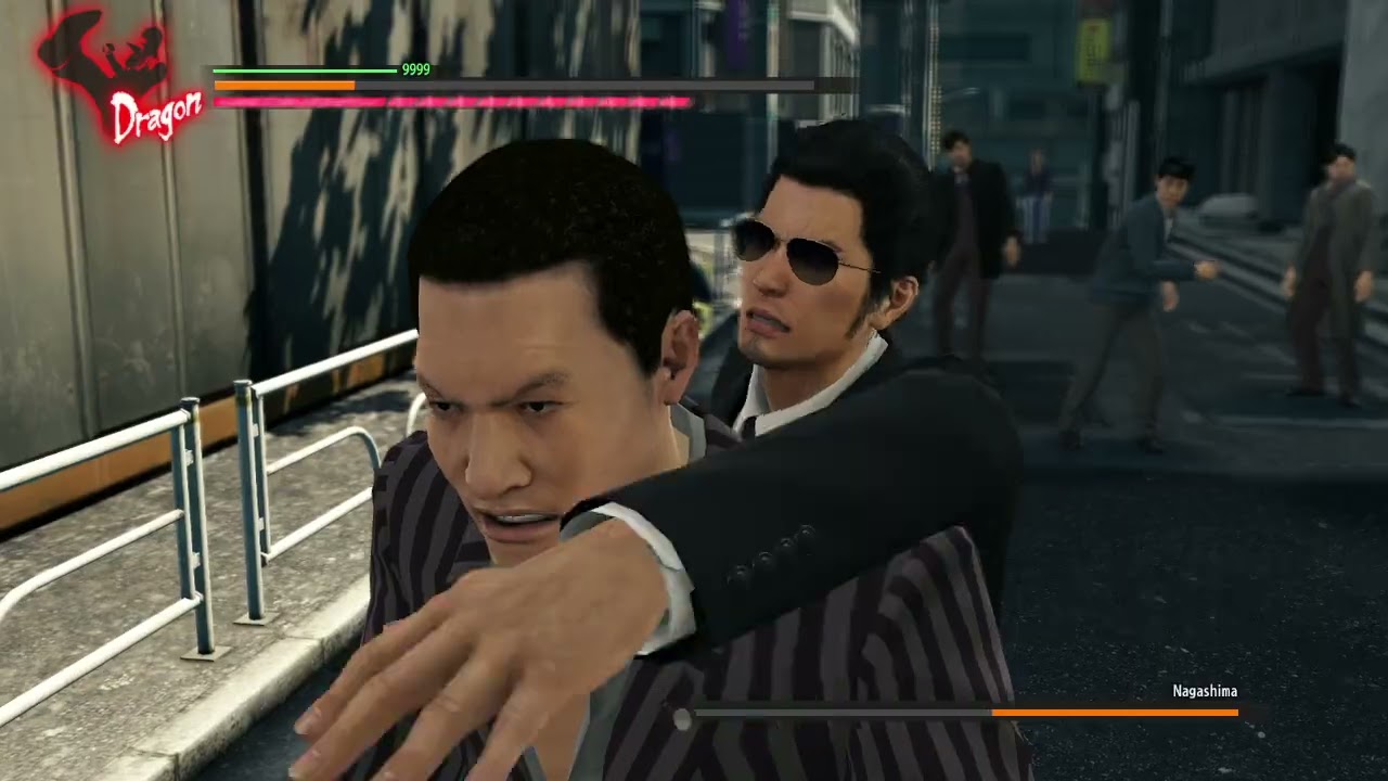 Yakuza Kiwami - DRAGON RIOT GAMEPLAY #1.1.1 (Mods USED) (PC)