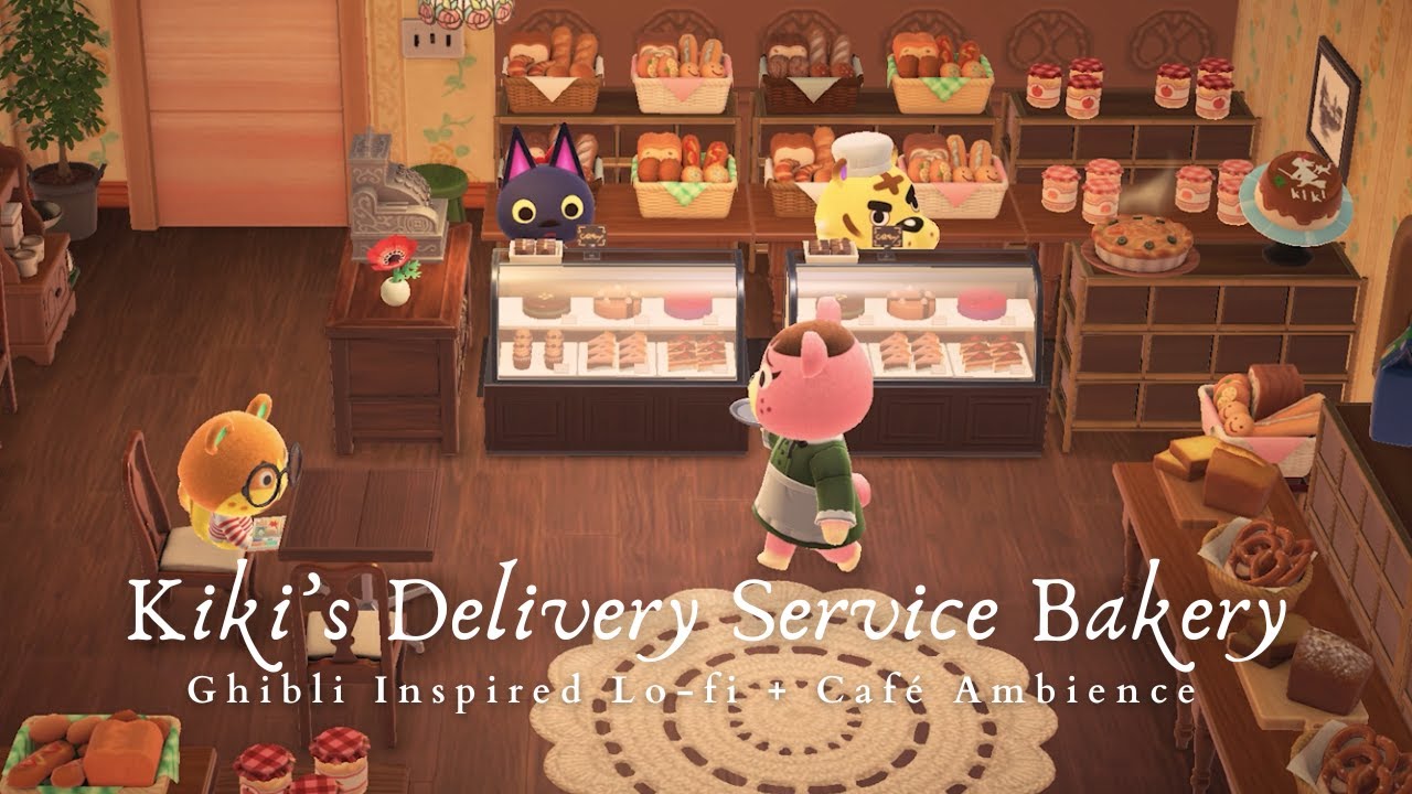 Kiki’s Delivery Service Bakery 🧹 Ghibli Inspired Lo-fi 1 Hour No Mid Ads 🌿  Study Music | Work Aid 🎧