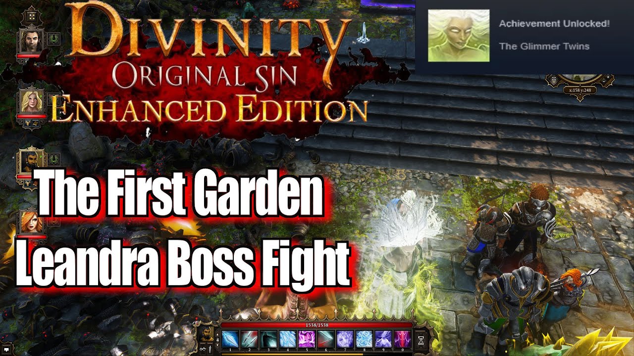 Divinity Original Sin Enhanced Edition Walkthrough The First Garden Leandra Boss Fight