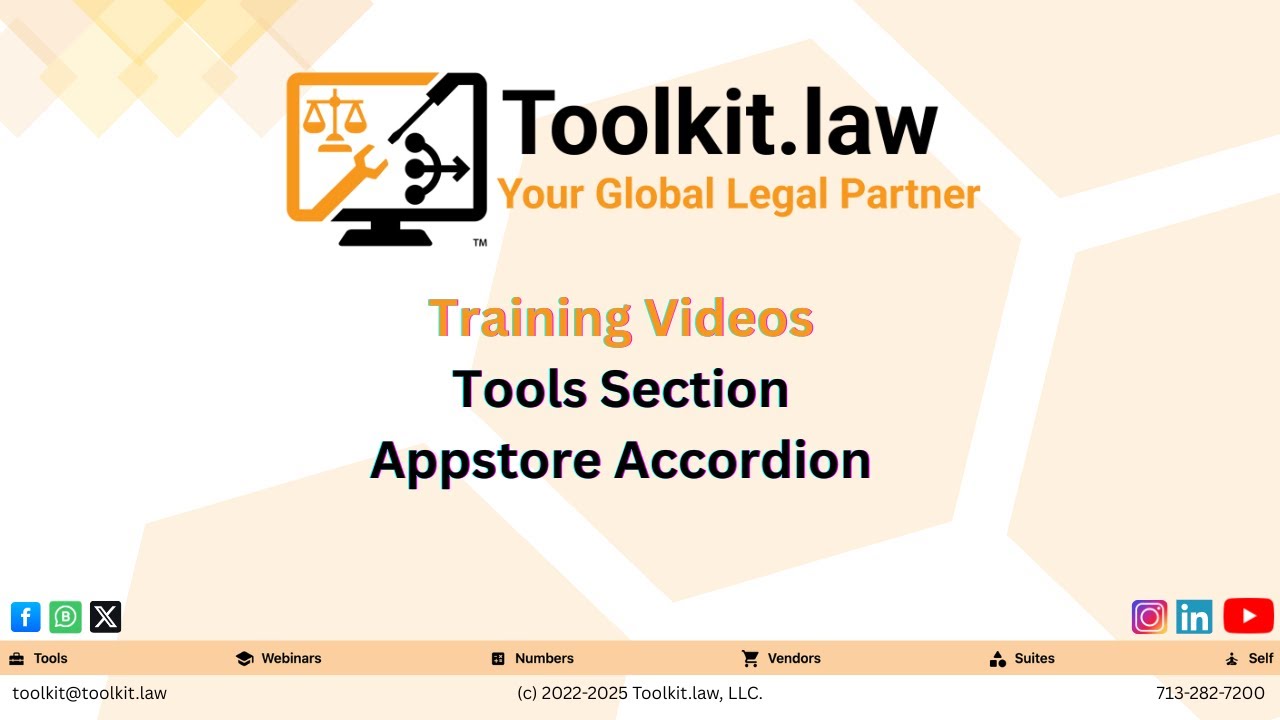 Toolkit.law App Store: Explore Legal Productivity Apps & Technology Tools