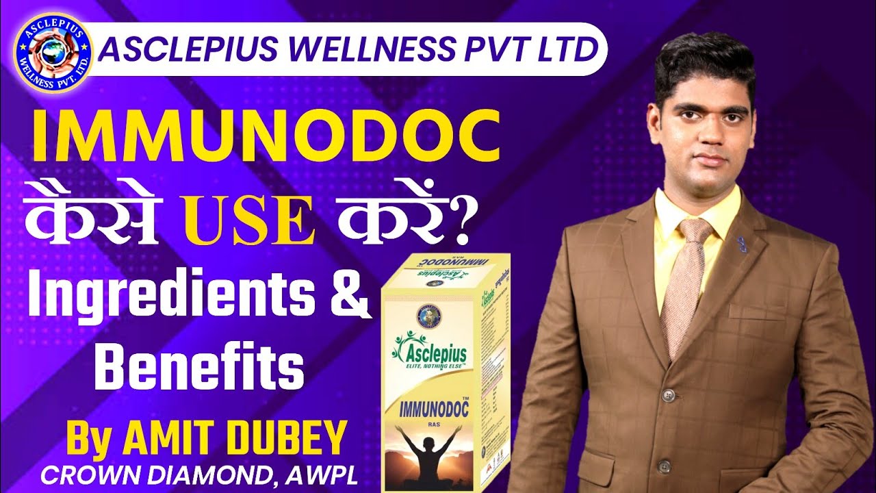 #Immunodoc // Best Ayurveda to improve immunity /amit dubey//crown diamond AWPL