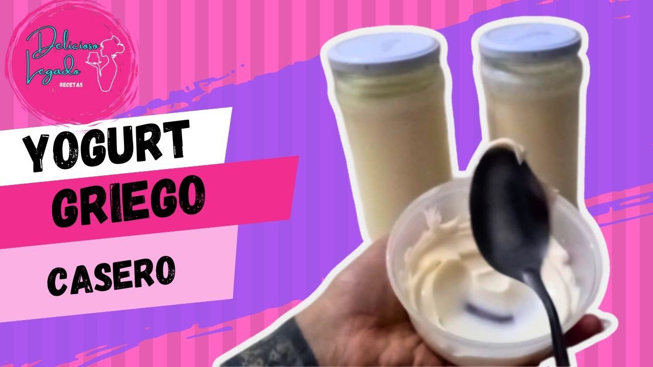 YOGURT GRIEGO hecho con LECHE EN POLVO. TUTORIAL 