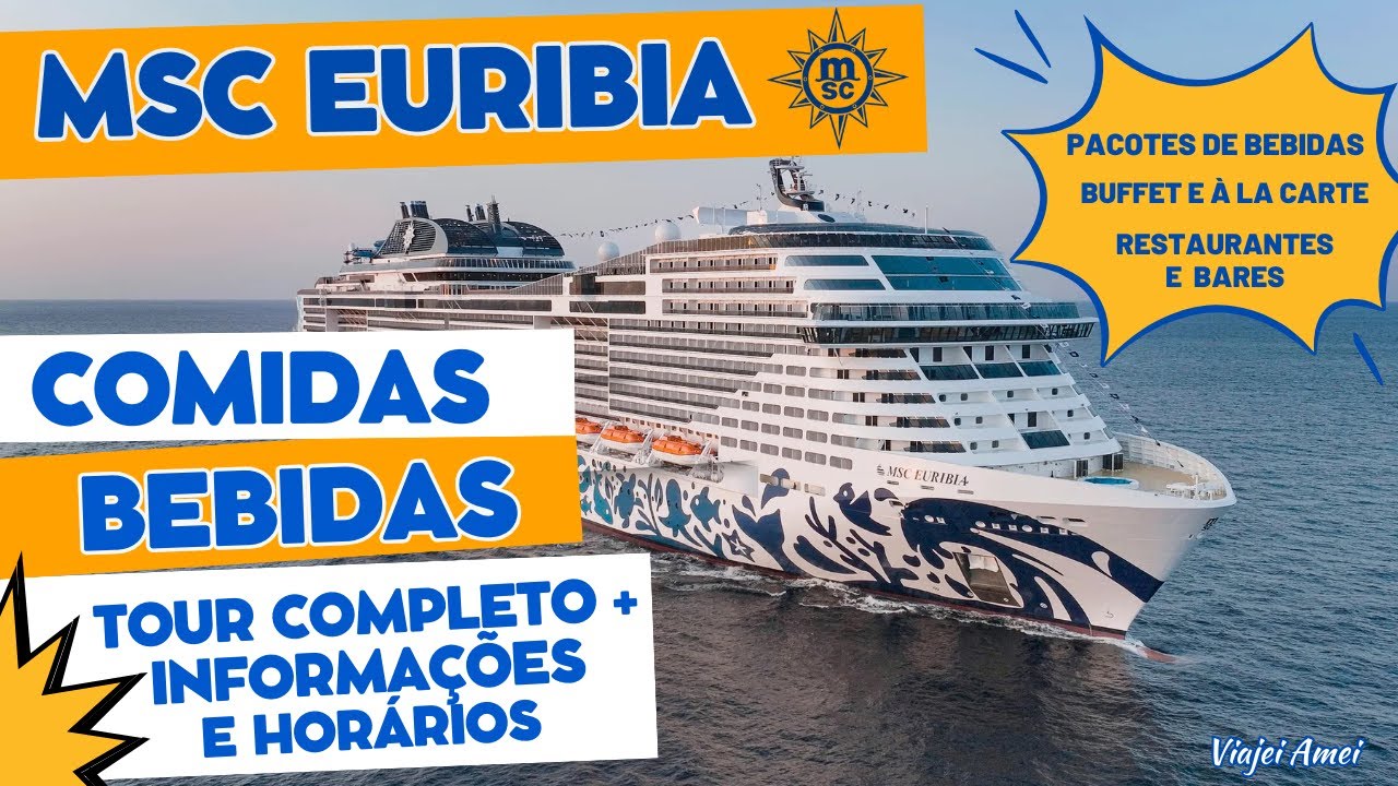 Comidas e bebidas no cruzeiro MSC: dicas, pacotes e tudo o que você precisa saber - MSC EURIBIA