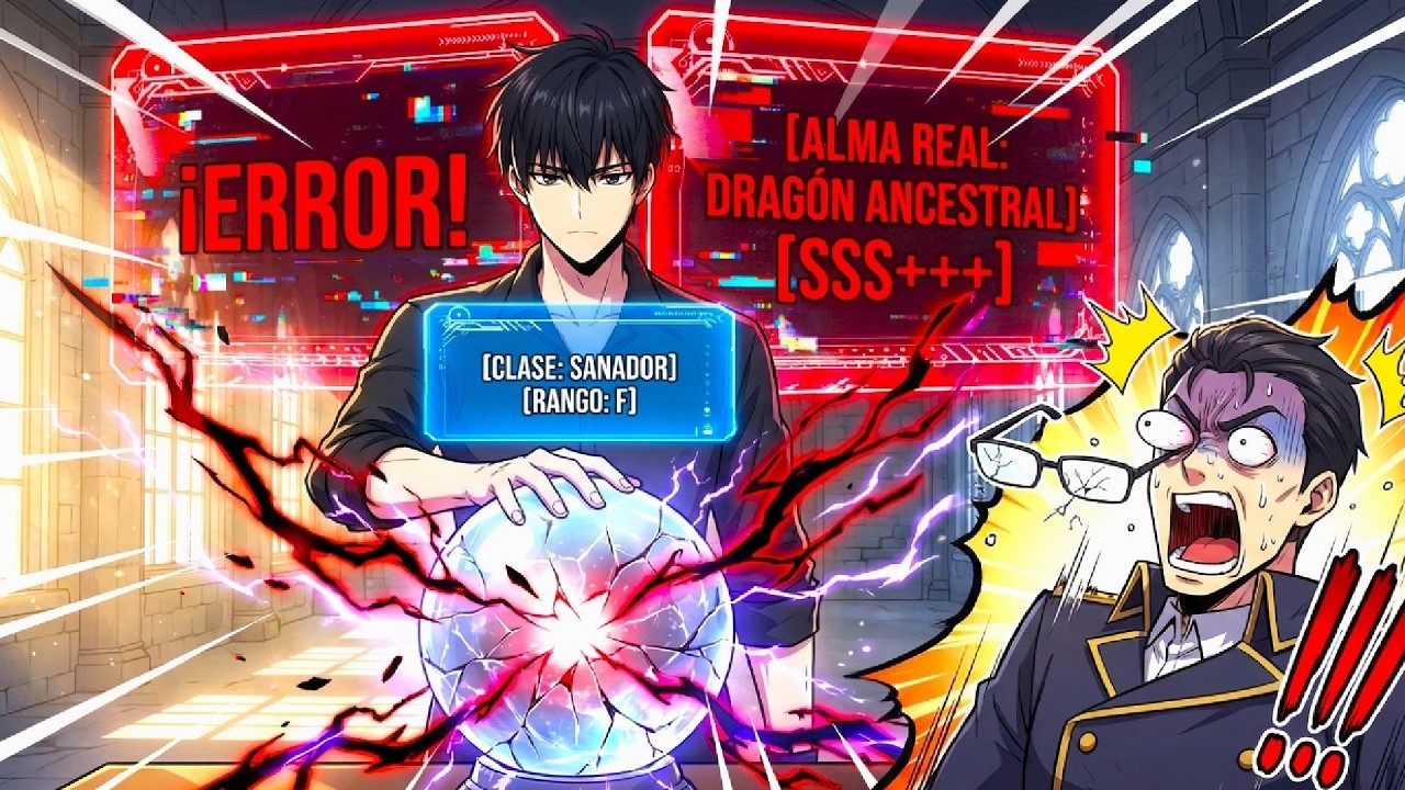 Clasificado Como Sanador Basura, Su Poder SSS Hackeó El Sistema | Resumen manhwa
