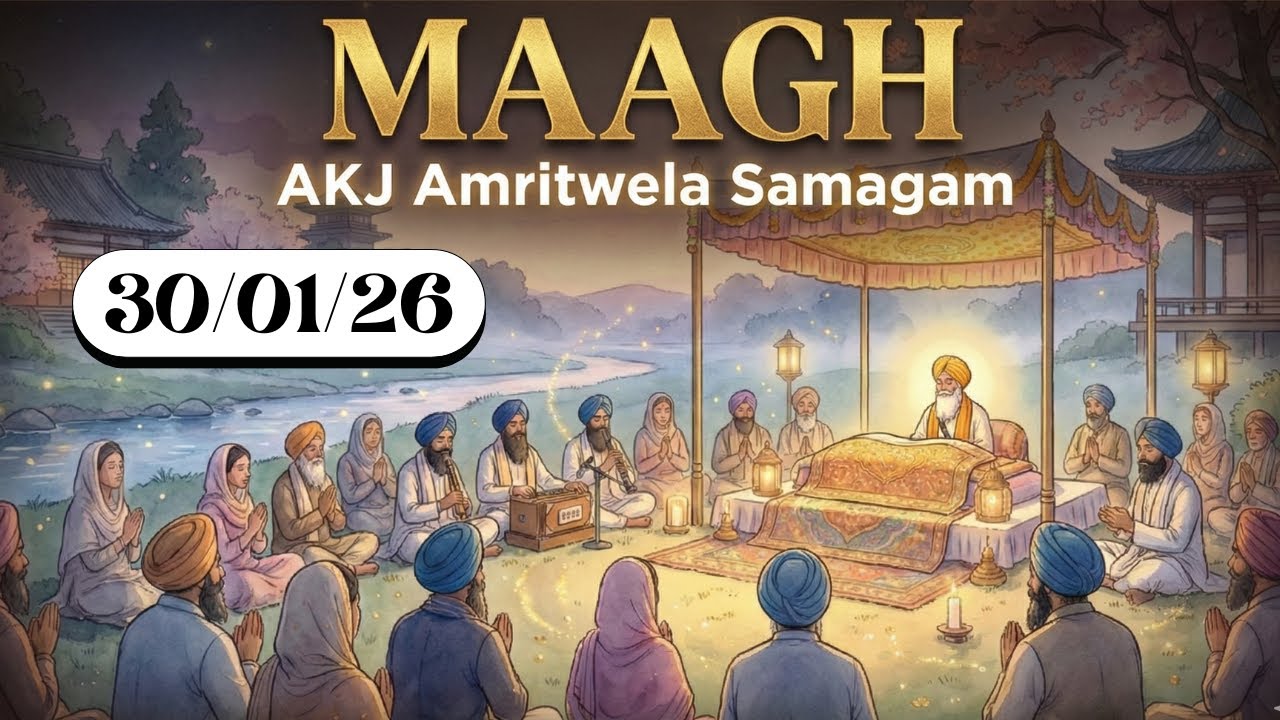 LIVE AKJ Amritwela 30-01-26 From Gurudwara Model Town, Ludhiana | SDC Official