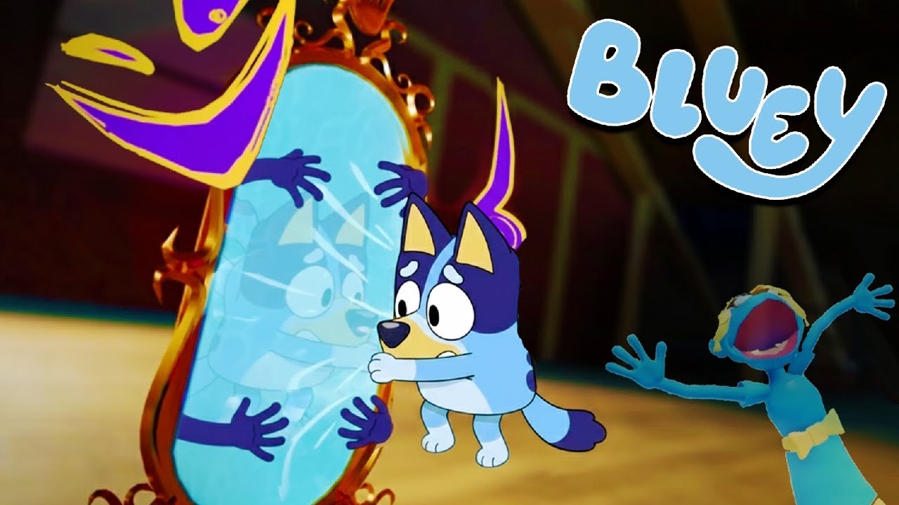 BLUEY ATRAPADA en la DIMENSION de las MARIONETAS | Las Aventuras de BLUEY en ROBLOX!