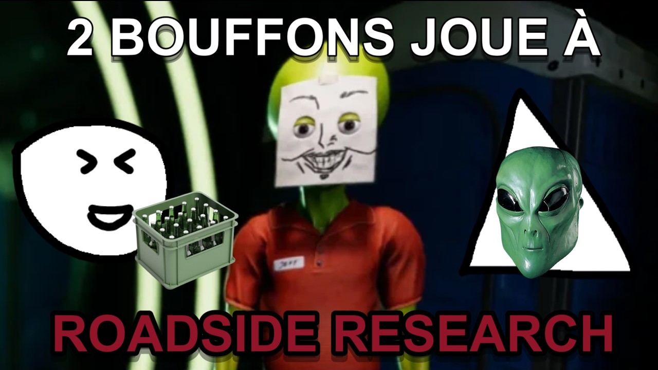 2 Bouffons joue au jeu avec les aliens là