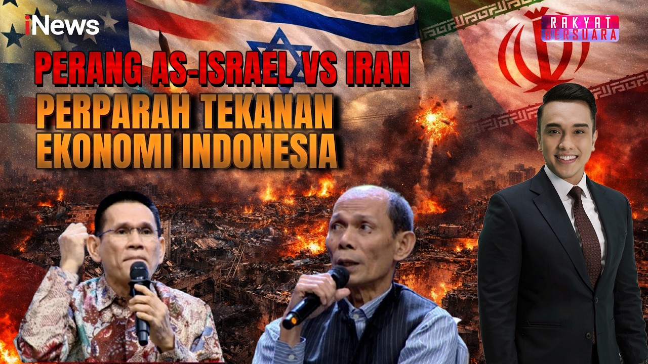 Ngeri! Noorsy Sebut Ekonomi Indonesia Sudah Lumpuh sebelum Perang AS-Israel Vs Iran