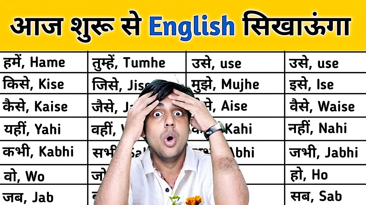 English के छोटे छोटे शब्द सीखो एकदम Starting से, इंग्लिश में अपना Skill मजबूत करो, Sartaz Classes