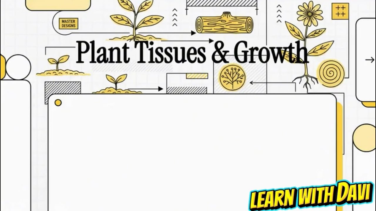 Must Watch!! Plant’s Tissue and Growth📈
