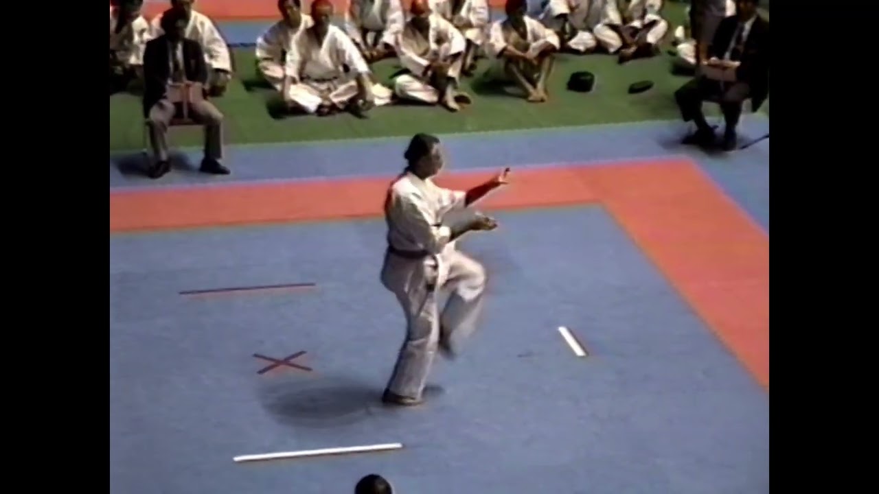 Alan Dollar, Uechi Ryu Karate, Seiryu Kata, Okinawan Karate & Kobudo World Tournament, 1997.