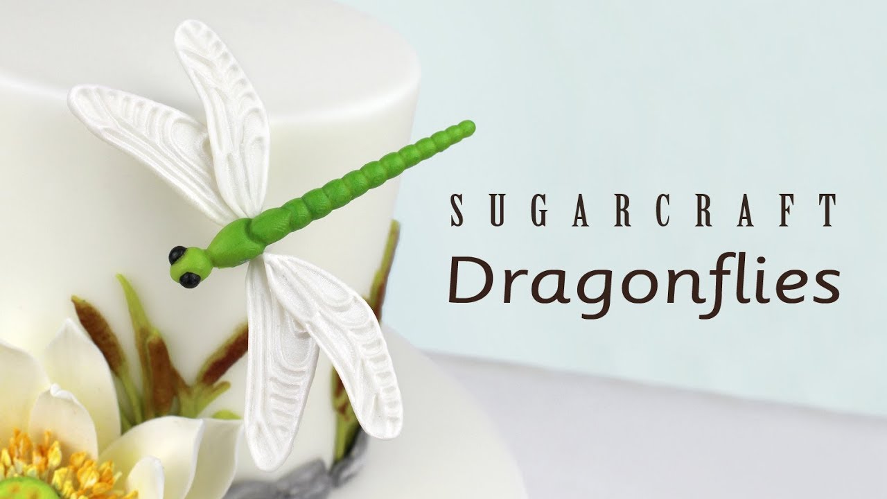 Creative Cake System Dragonflies with Ceri Griffiths