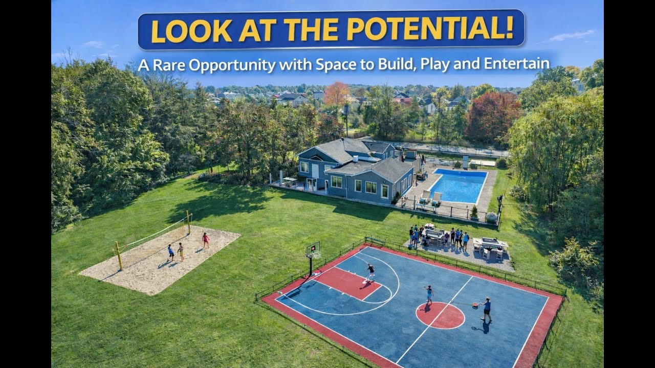 A Rare Oppertunitiy with space to build, play, and entertain