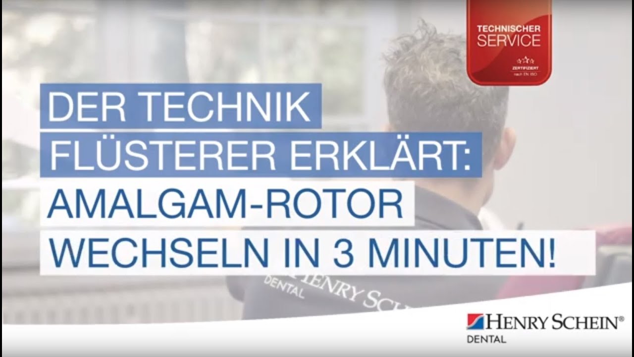 Der Technik-Flüsterer erklärt: Amalgam-Rotor wechseln in 3 Minuten