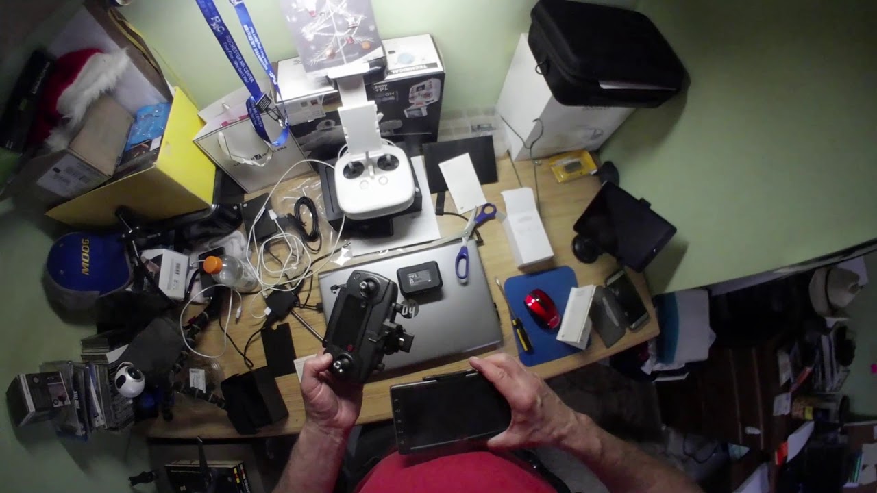 DJI CrystalSky Monitor Unboxing Pt 7 quick disconnect installation