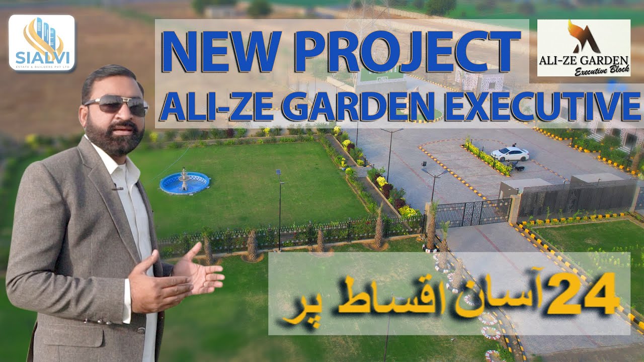 ALI ZE GARDEN EXECUTIVE IN MEMON GOTH NEW PROJECT