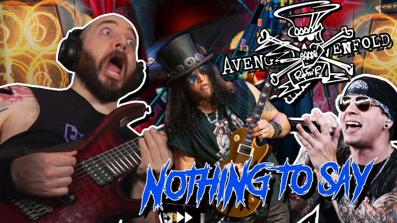 A7X teams up with SLASH to DESTROY CHAINBRAIN | Slash - Nothing To Say | Rocksmith Guitar Cover