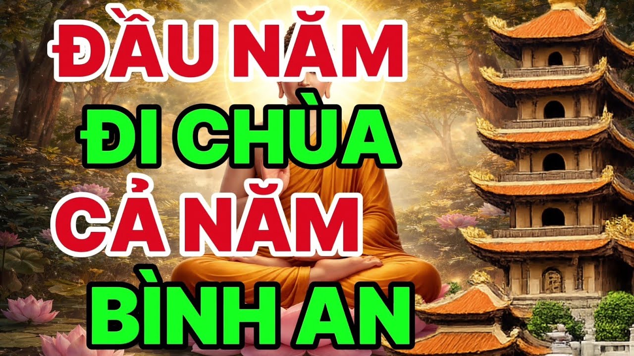 Phật Dạy - Đầu Năm Đi Chùa ,Bí Quyết Giữ Bình An Suốt Cả Năm 