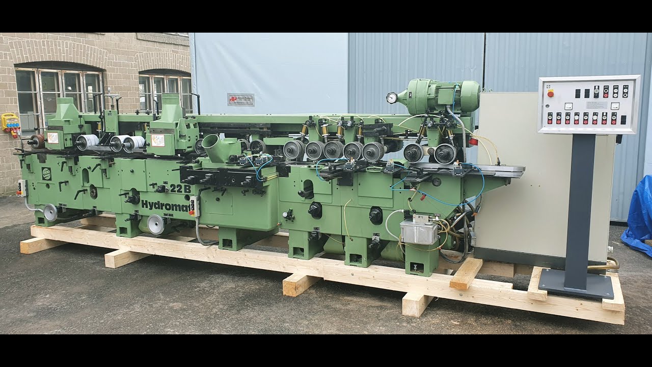 Weinig Hydromat 22BL complete test running