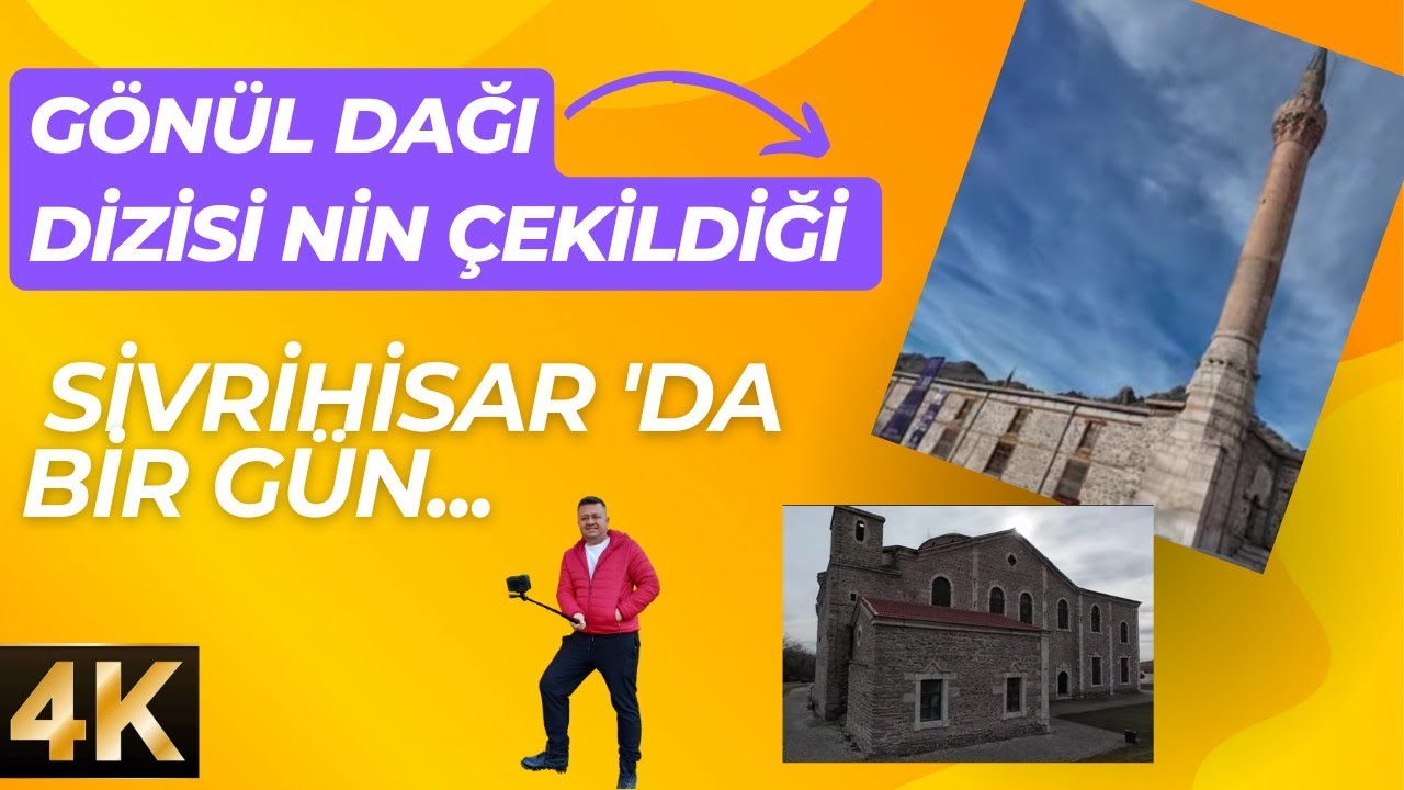 Sivrihisar Eskişehir in ' en b&uuml;y&uuml;k il&ccedil;esi 4K