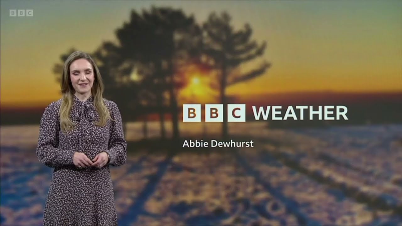 Abbie Dewhurst BBC Weather 9th January 2025