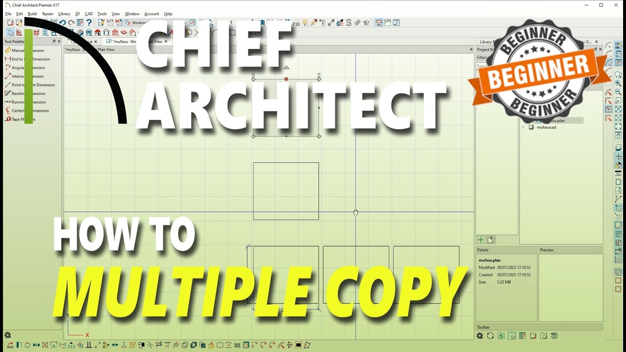 Chief Architect How To Multiple Copy