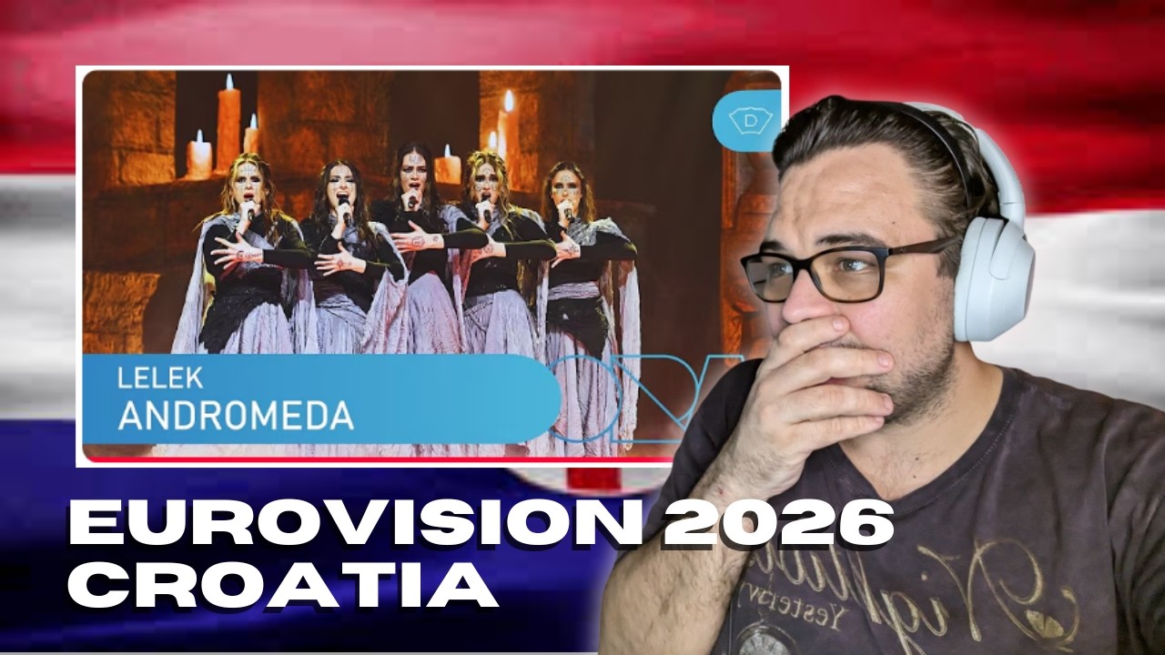 LELEK &ndash; Andromeda LIVE | REACTION (Dora 2026 Semifinal 1 / Prvo Polufinale)