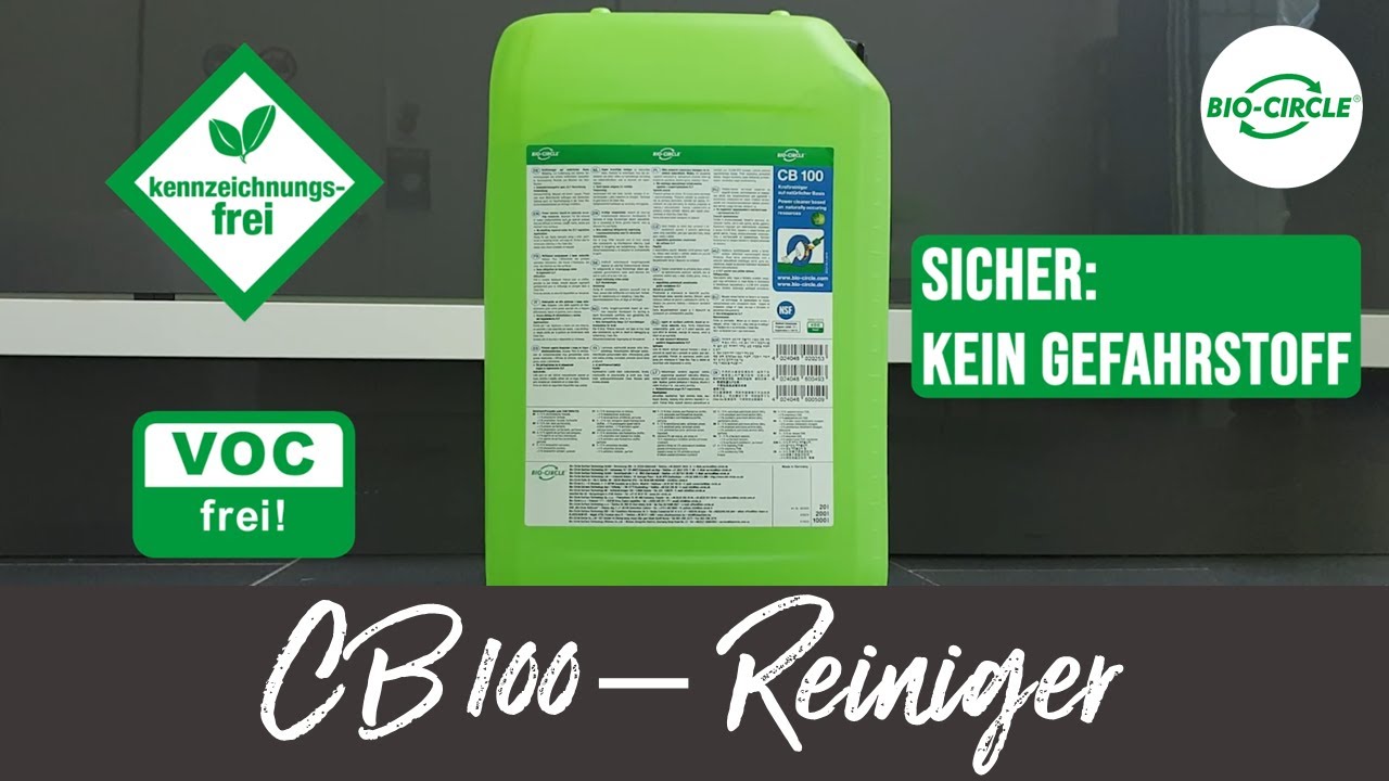 Teilereiniger, Vorreiniger, Kaltreiniger-Alternative | Vorteile der CB 100 Reiniger