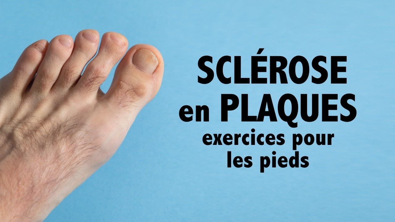 Sclérose en plaques: des exercices pour les pieds et chevilles (niv. 4 - avancé)