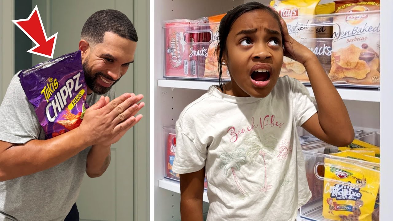 Girl Gets CAUGHT SNEAKING TAKIS, She Instantly Regrets It