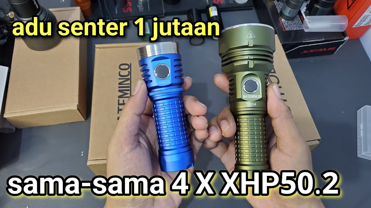 Astrolux EA01s vs Mateminco TK04 (Astrolux FT02s)