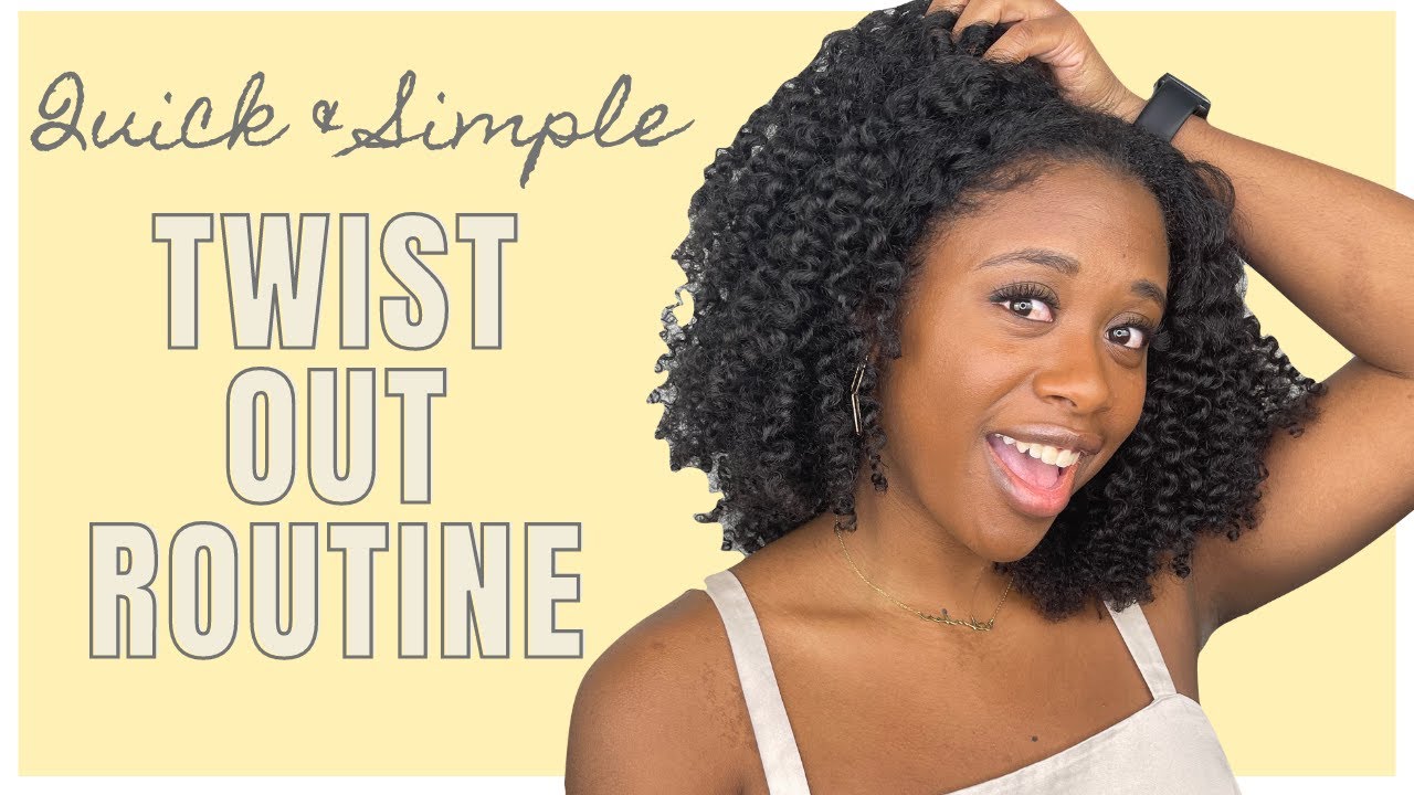 Simple Long-Lasting Twist Out Routine | One Product | Beginner Friendly