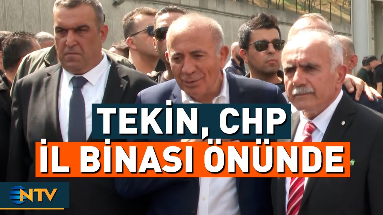 CHP İstanbul Binası Önünde Gerginlik! Gürsel Tekin'den Açıklama | NTV