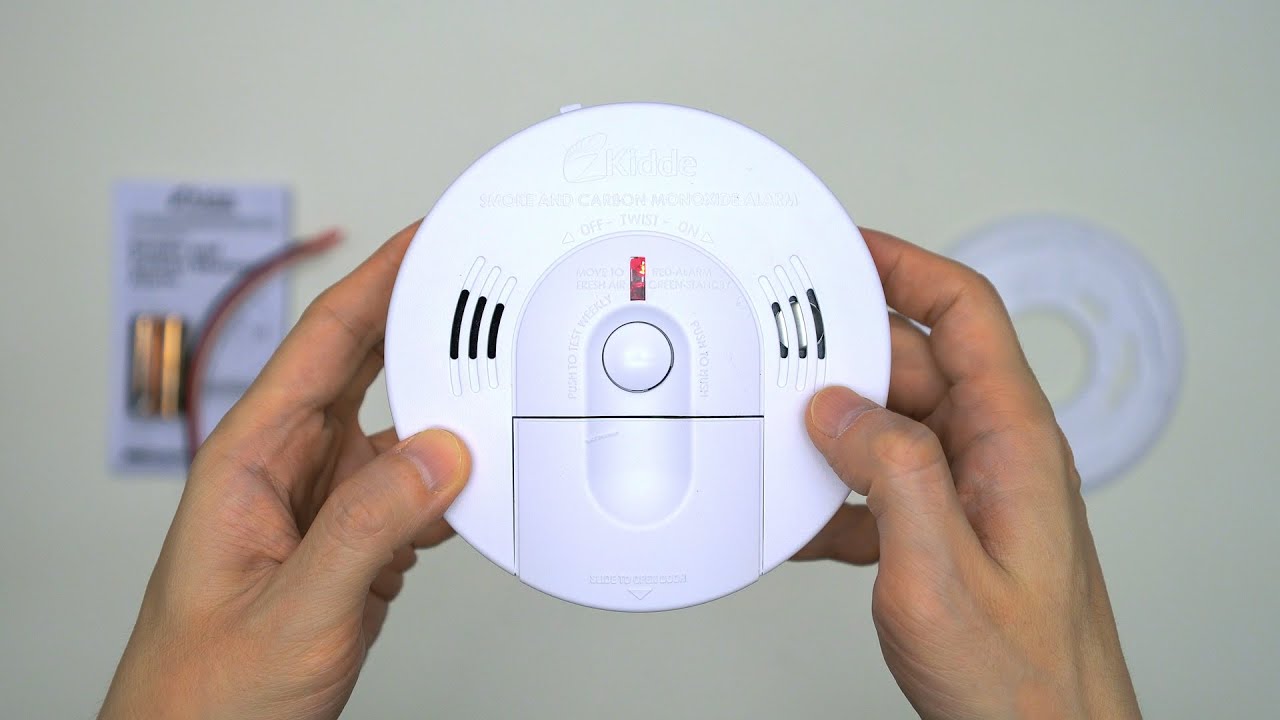 Kidde Smoke & Carbon Monoxide Detector KN-COSM-IBA Voice Alert Unboxing