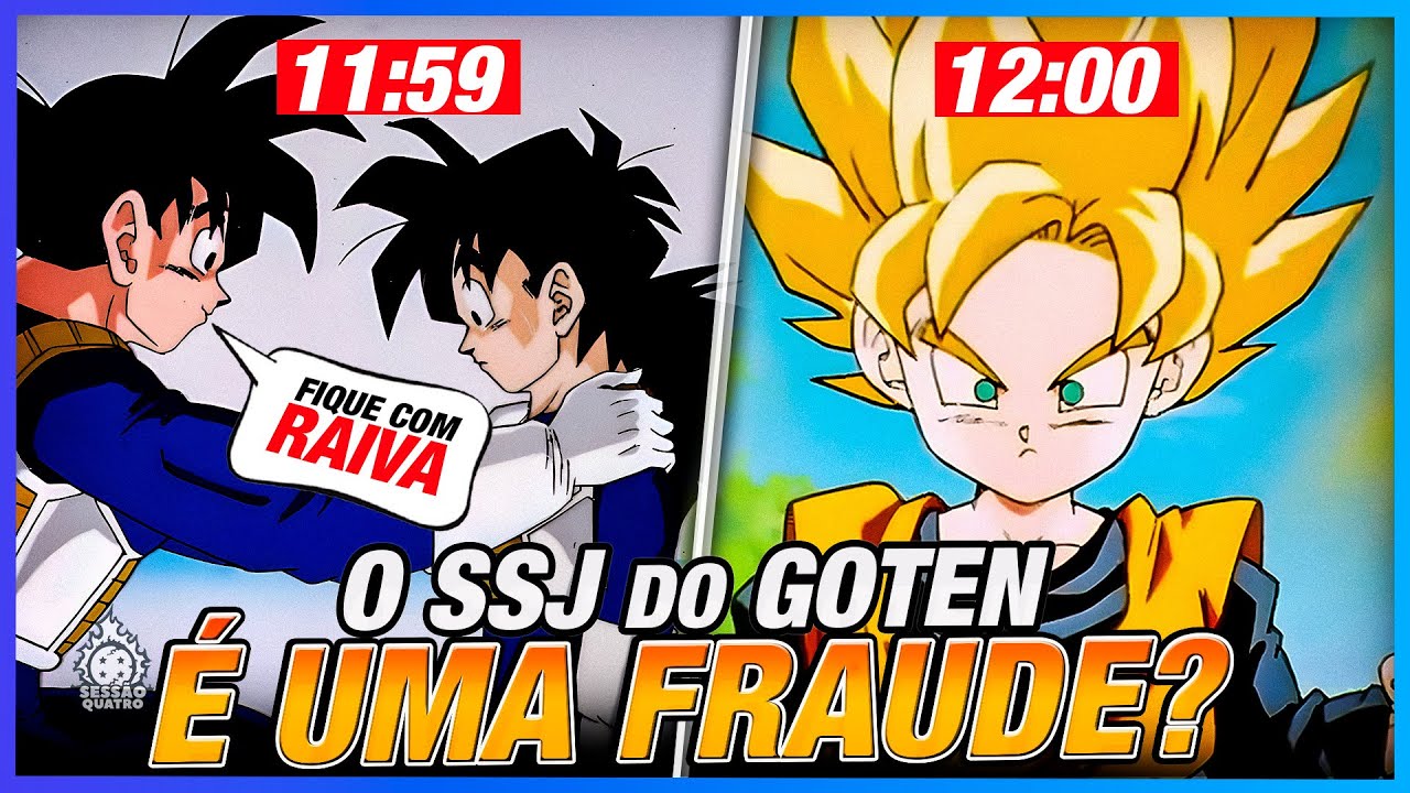 GOTEN e TRUNKS DESTRUÍRAM a LÓGICA do SUPER SAIYAJIN?