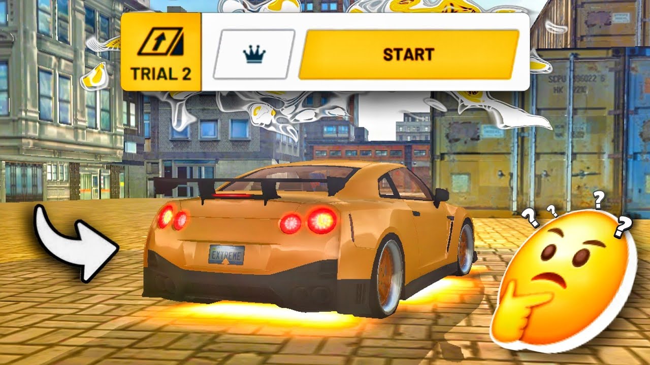 Могу ли я пройти миссию TRIAL 2 на Angry GT-R? 🤔 — Extreme Car Driving Simulator