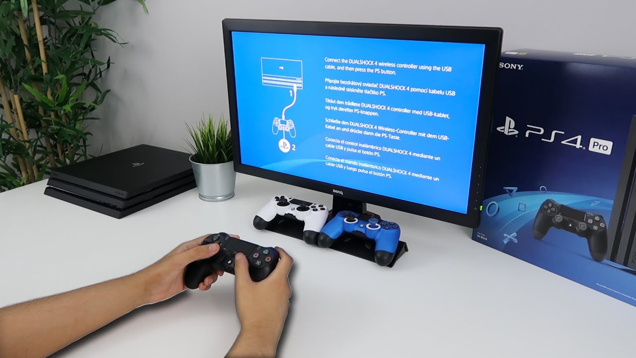 Я впервые настраиваю PS4