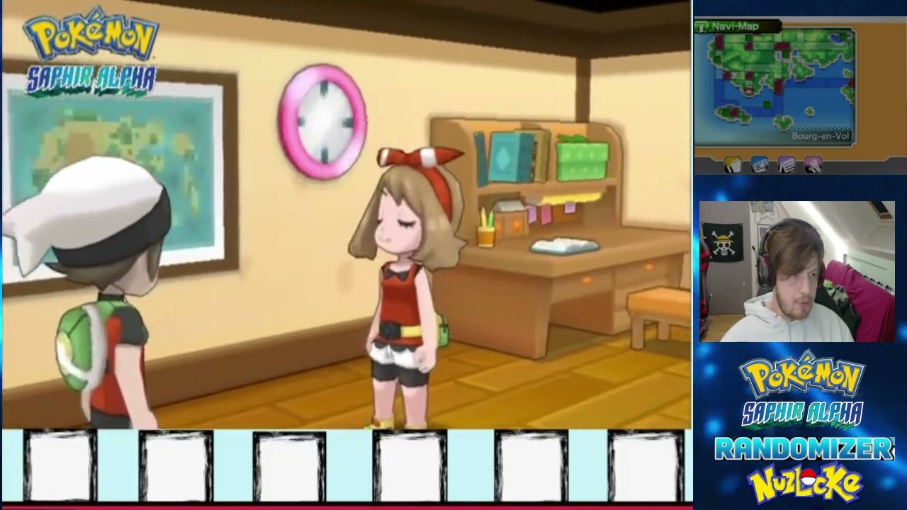 Pokemon Saphir Alpha Random Nuzlocke let's play fr épisode 1-Lenorez59 (La nouvelle aventure Random)