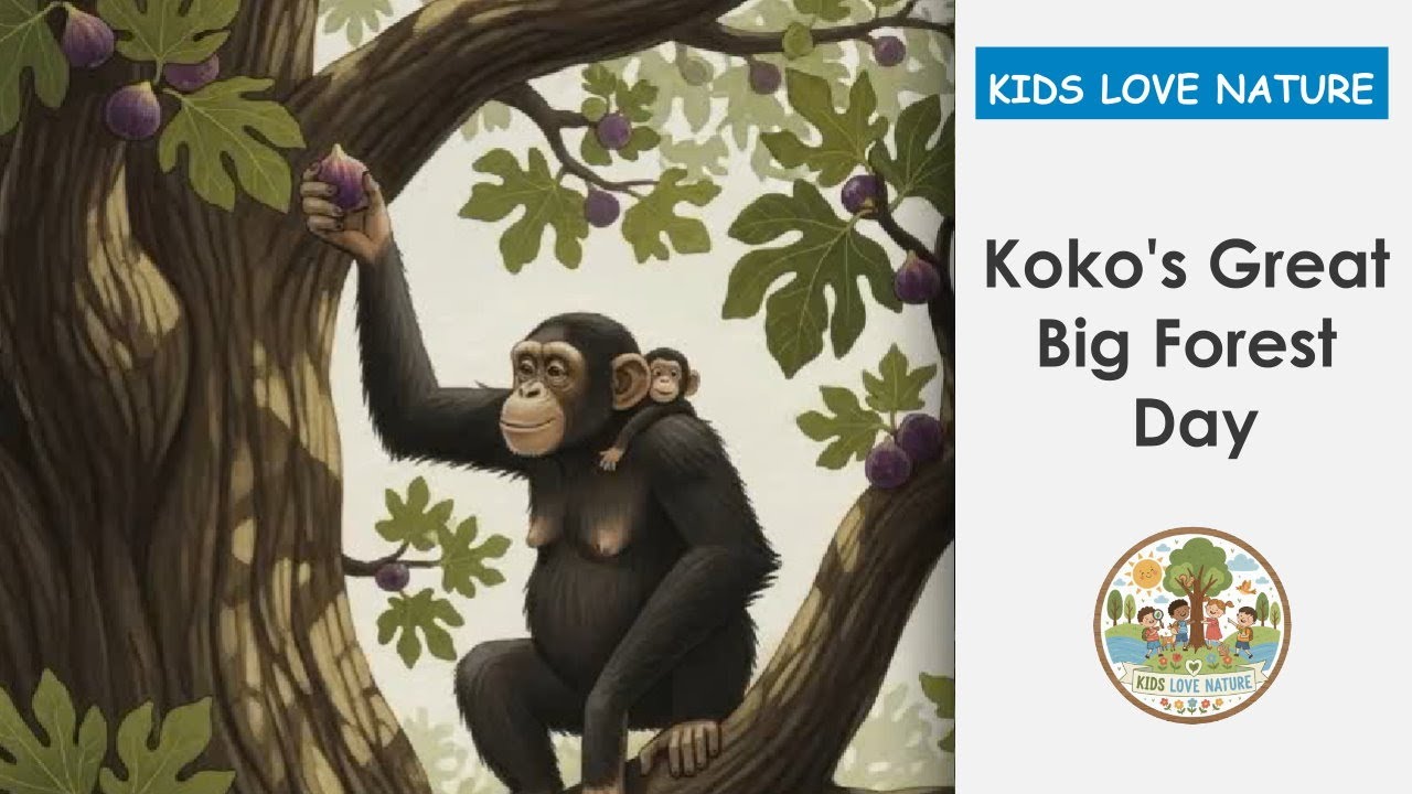 Koko's Great Big Forest Day | Chimp Facts: Intelligence, Tool Use, & Nest Building