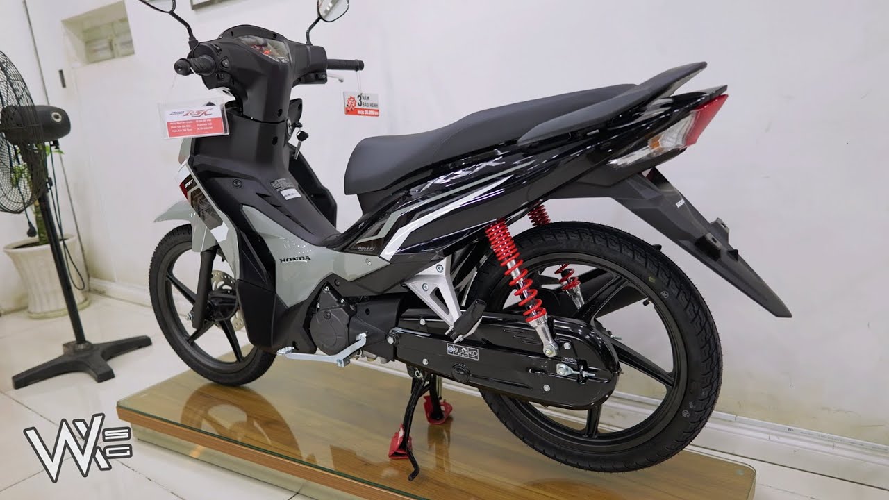 Honda RSX 110 2026 - X&aacute;m Đen - Walkaround