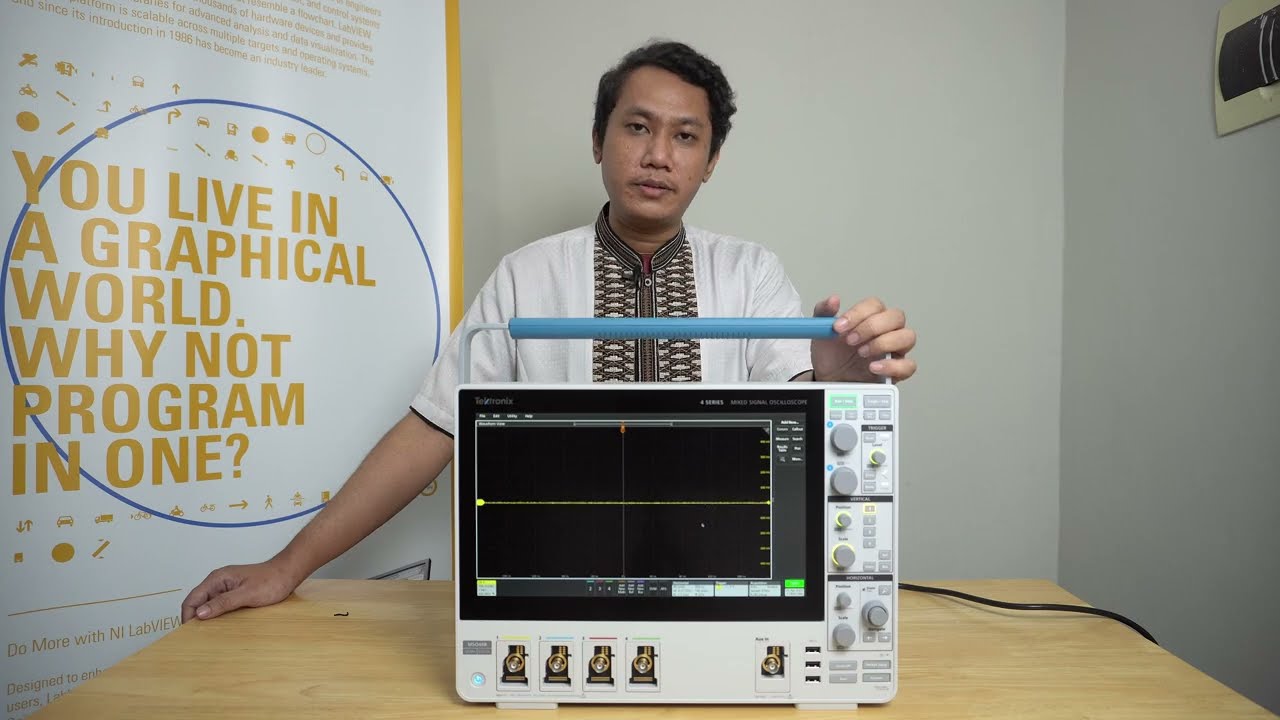 Introduction and Demonstration of MSO44B: Oscilloscope Solutions from Tektronix Indonesia
