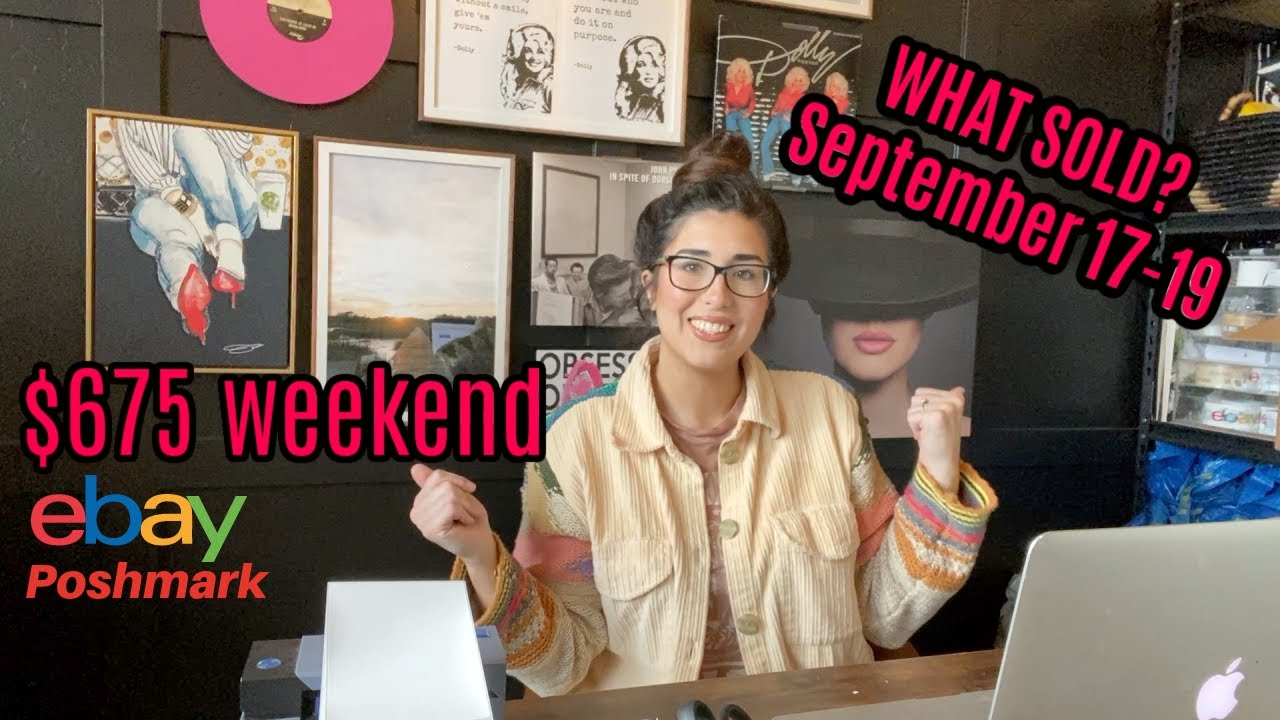 What Sold on eBay and Poshmark September 17-19 2021? SHIP WITH ME!