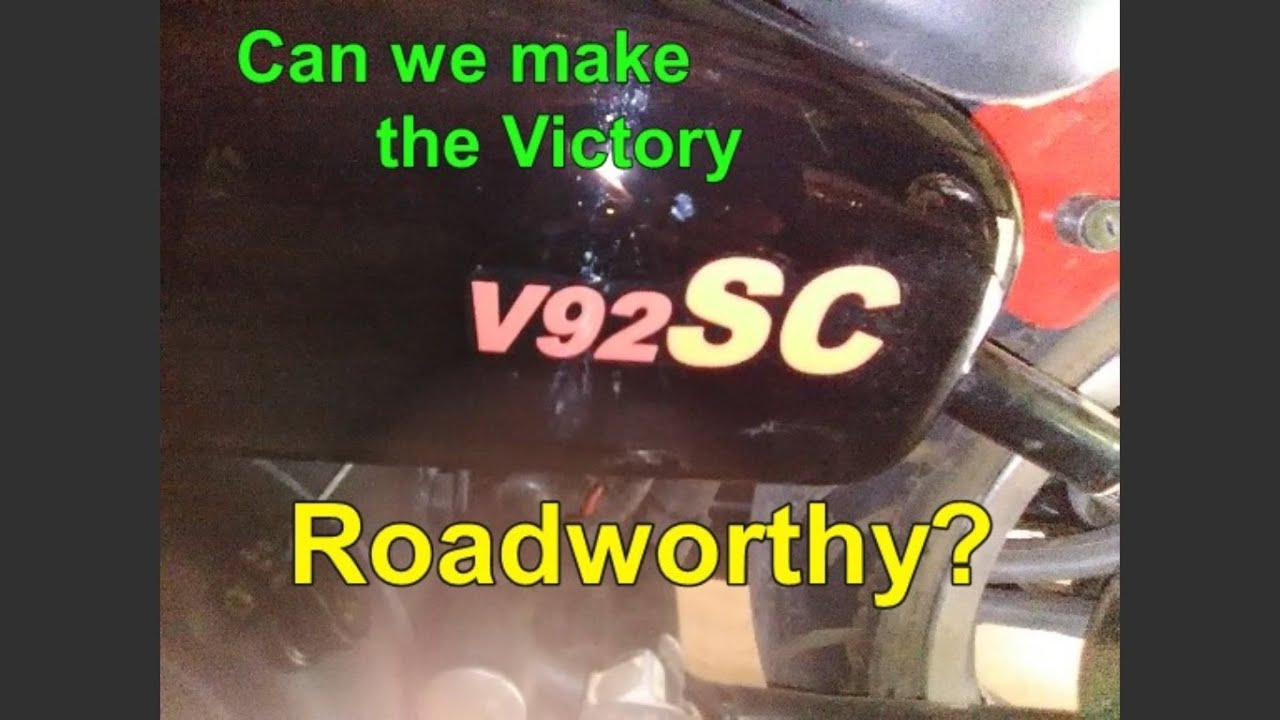 Will the abandoned Sport Cruiser actually cruise?  #Victory #V92 #Motorcycle #mechanic #repair