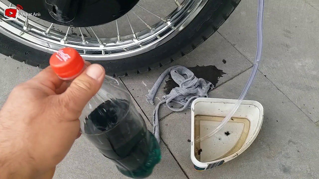 Motosiklet Ön Fren Hidrolik Yağı Nasıl Değiştirilir(Kuba Black Cat)