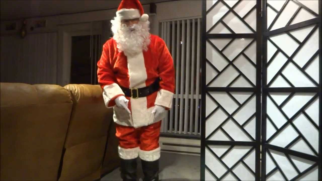 Santa Suit Unboxing.