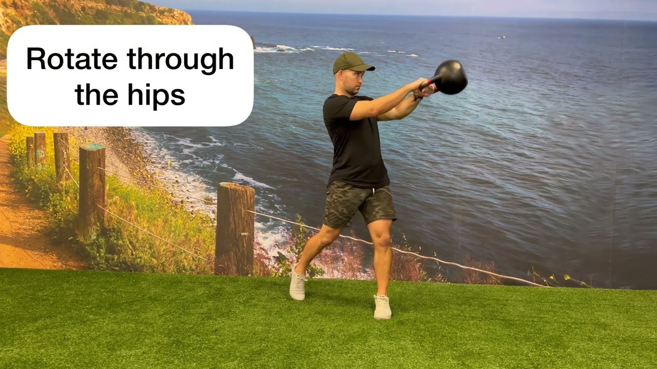 2 Hand KB Rotational Swing